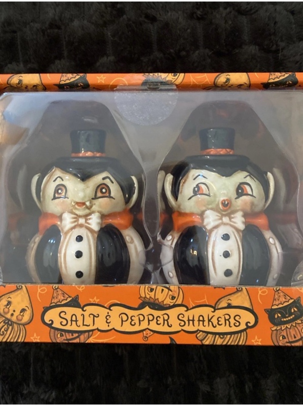 Johanna Parker Salt and Pepper Shaker Set Dracula
